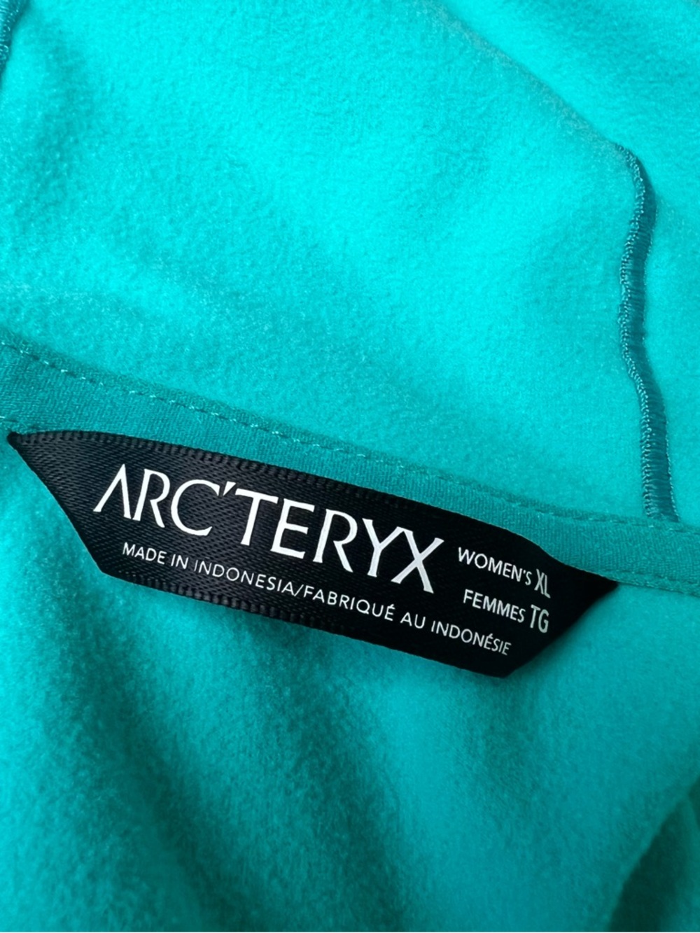 Arc’teryx Adahy Hoody Women’s XL Teal Hooded Zip-Up Jacket - Picture 11 of 11